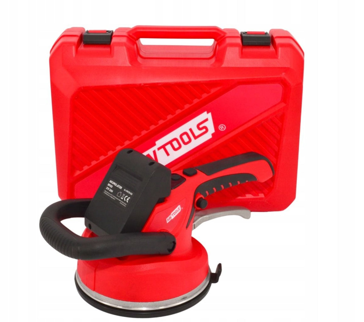AWTOOLS VIBRATING SUCTION CUP FOR TILES 2x18V 50KG