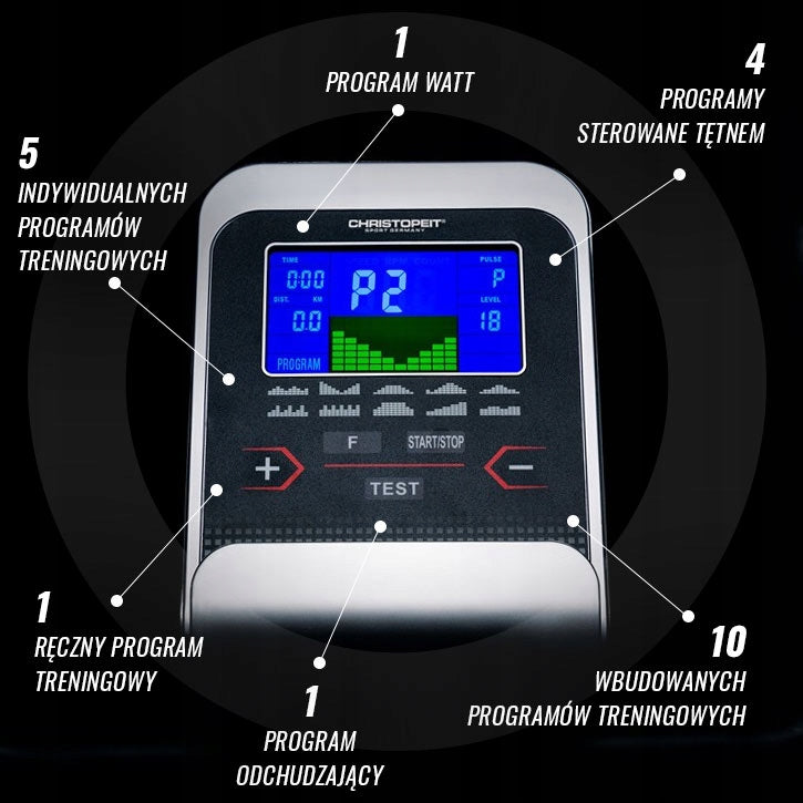 AX 3000 home exercise bike Kind electromagnetic