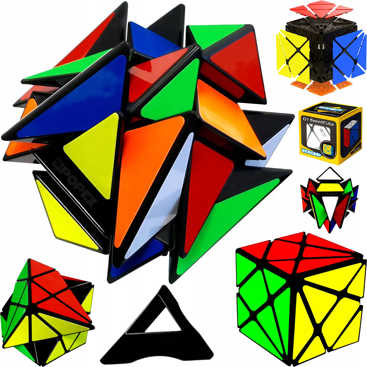 AXIS CUBE THE TOUGHEST VERSION 3x3 + STAND GIFT BIRTHDAY