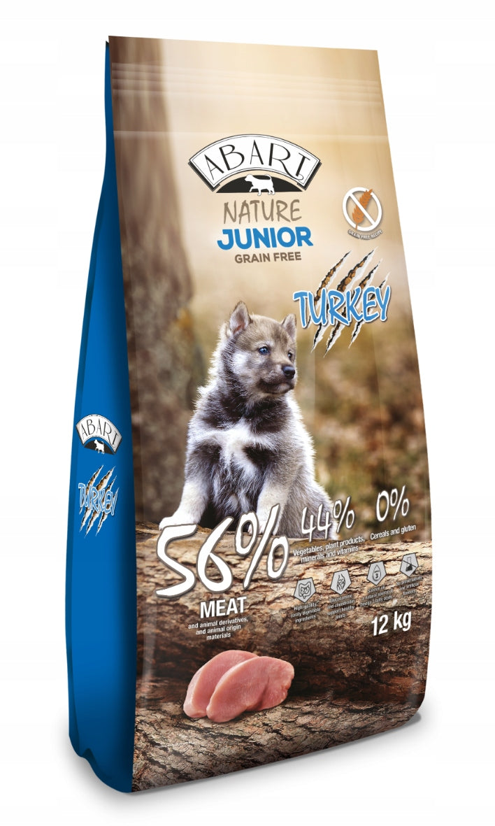 Abart Nature JUNIOR Grain Free Turkey 12kg Grain Free Puppy Food