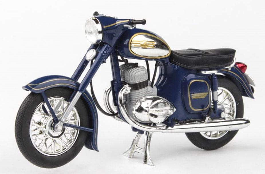 Abrex Java 350 Automatic (1966) 1:18 - Cobalt Blue