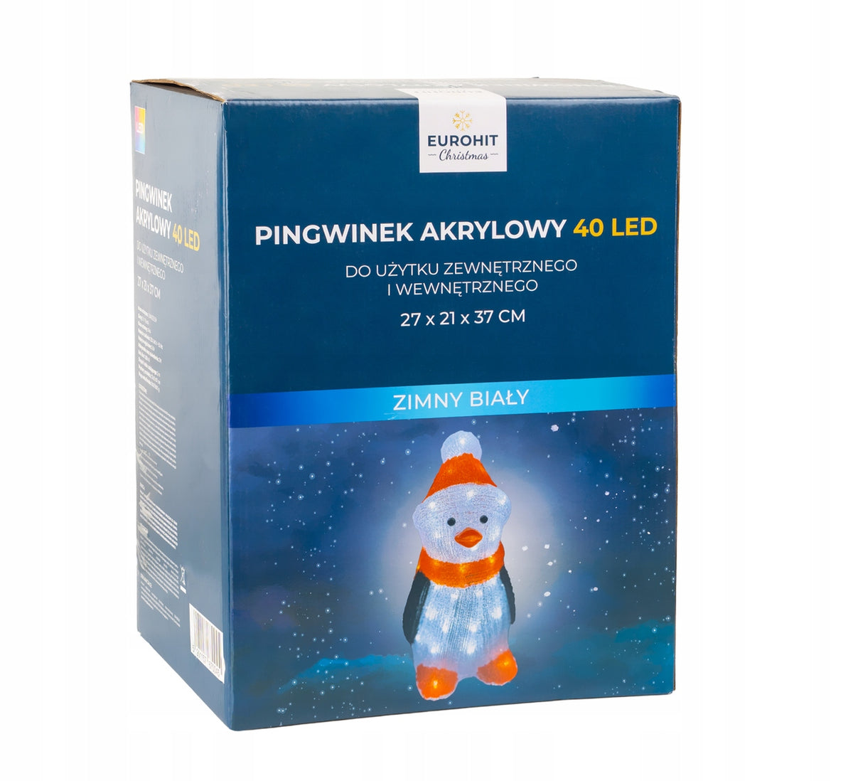 Acrylic Penguin 40 LED 26x21x37cm for Outdoor Use Manufacturer code Pingwinek