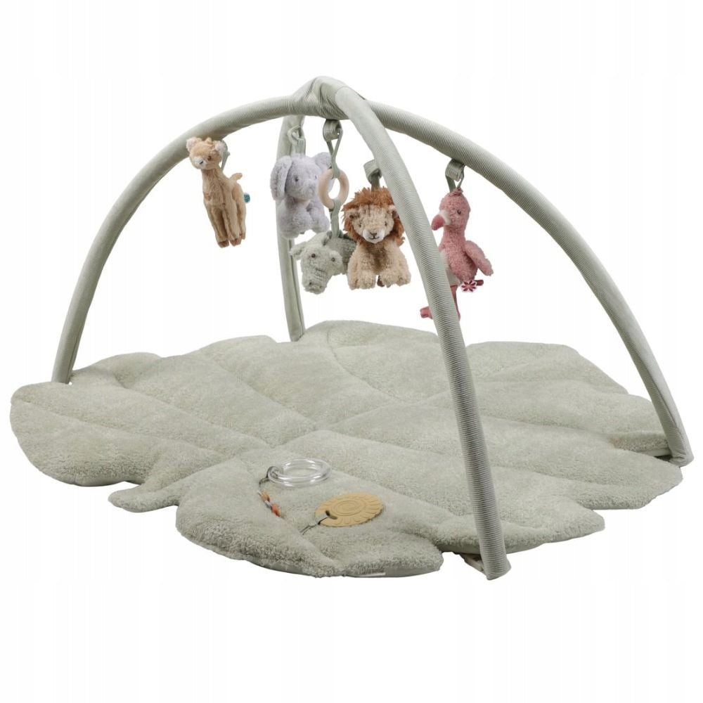 Activation mat with headband Little Dutch - Safari Friends