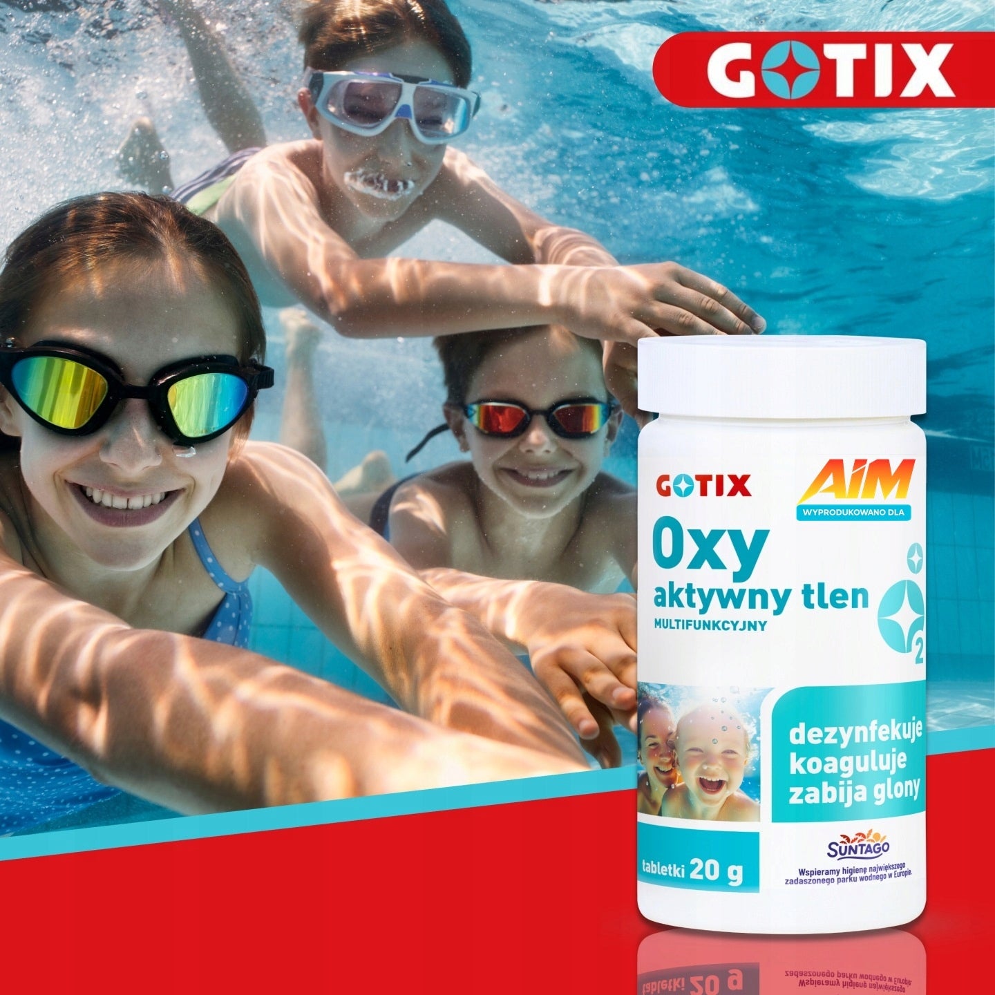 Active Oxygen for Swimming Pool Jacuzzi Tablets Pool Chemistry Multifunctional 1kg Manufacturer code OXY AKTYWNY TLEN 1KG DO BASENU JACUZZI SPA