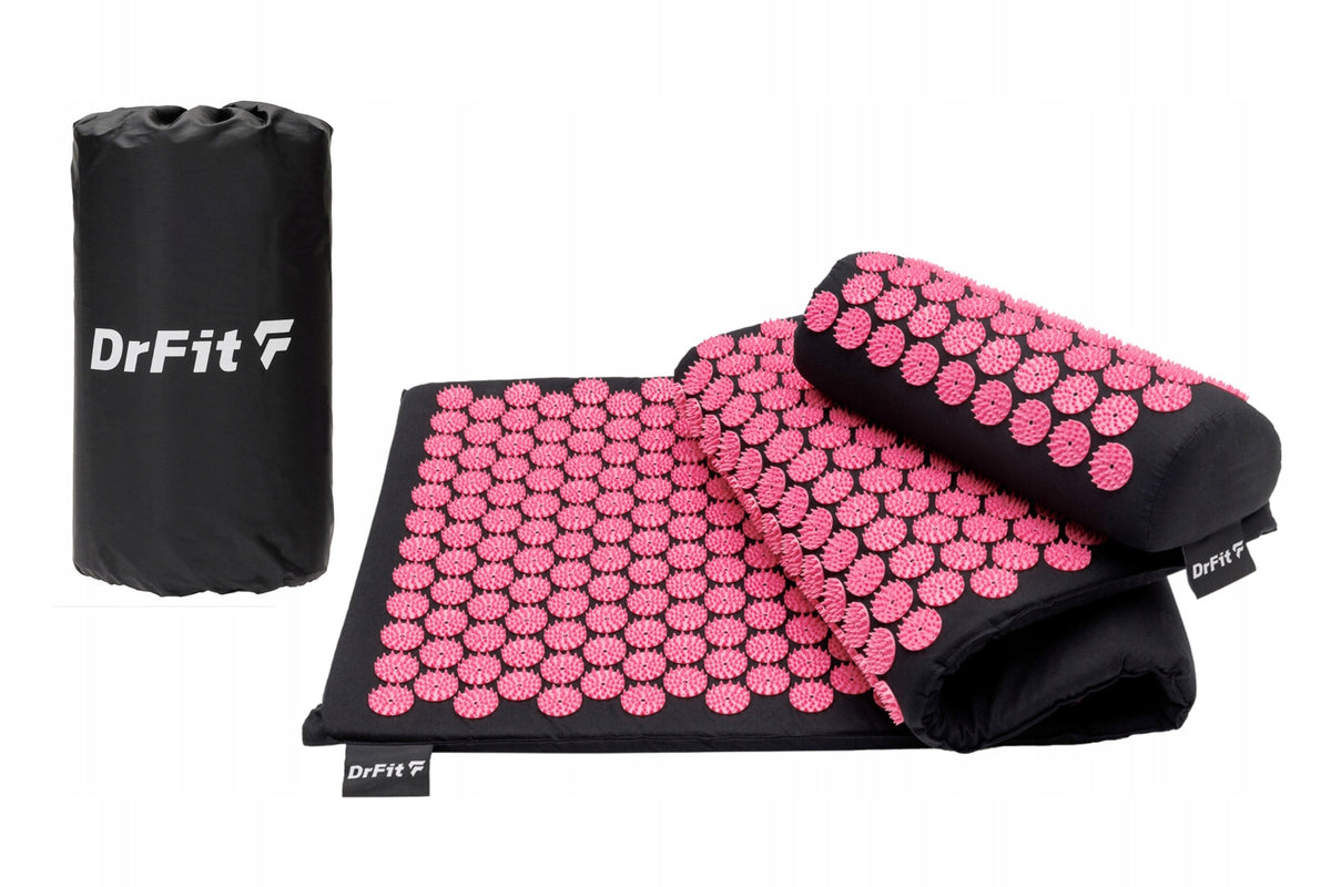 Acupressure Mat with Needles Large 130 cm Cushion Roller Back Massage DrFit Packaging status original