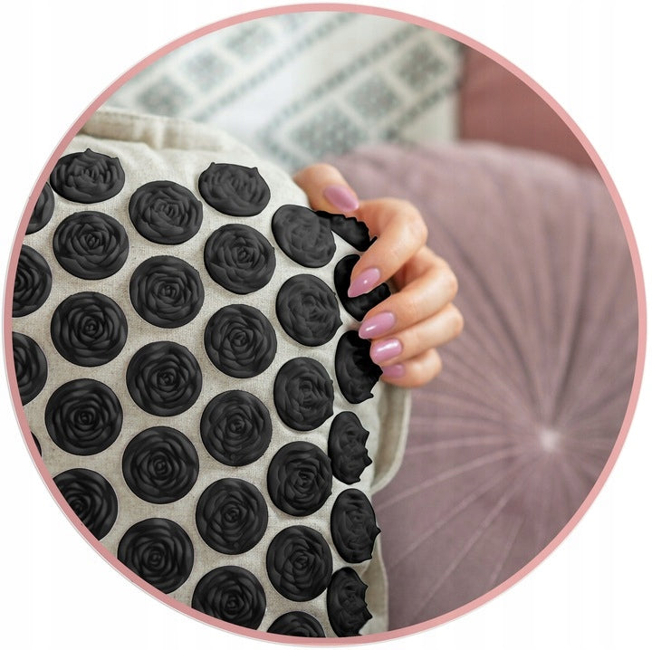 Acupressure mat with spikes Neo- Sport NS- 901 black-green Neo- Sport Brand Neo-sport