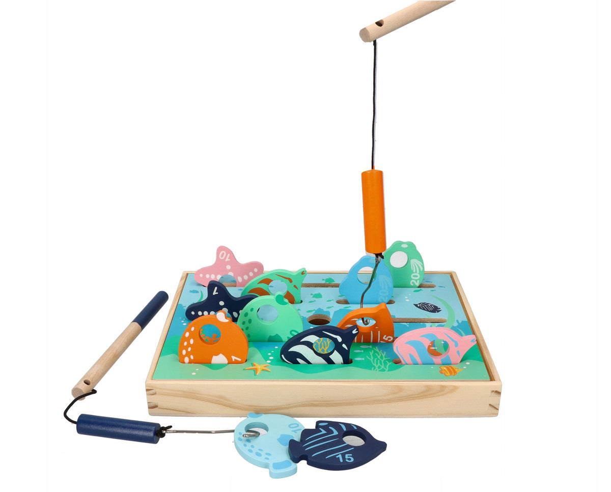 AdamToys Game Fishing MONTESSORI Skill Puzzle Manufacturer code 4060