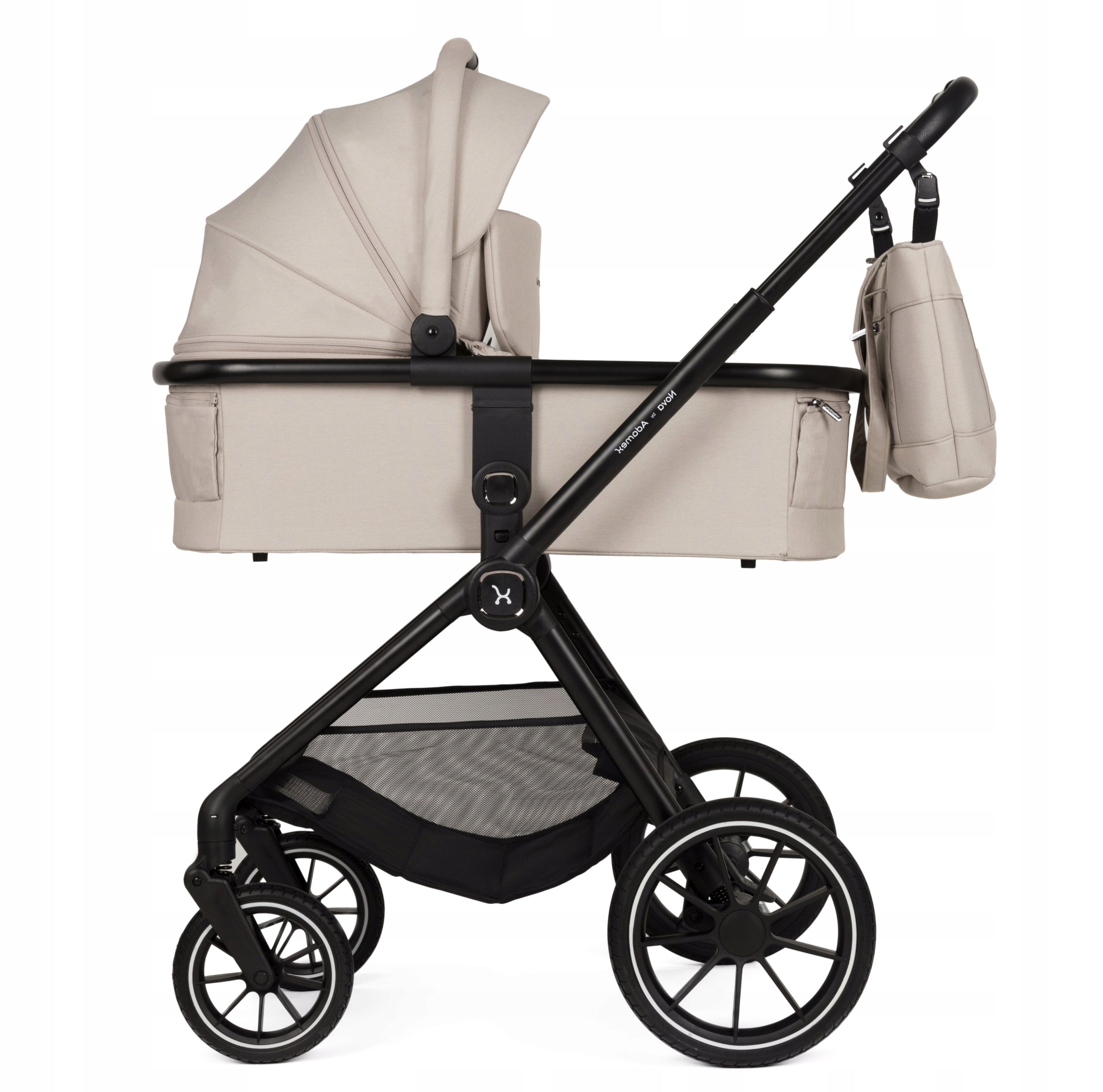 Adamex NOVA Beige Stroller Multifunctional 2in1 Lightweight 10,2kg