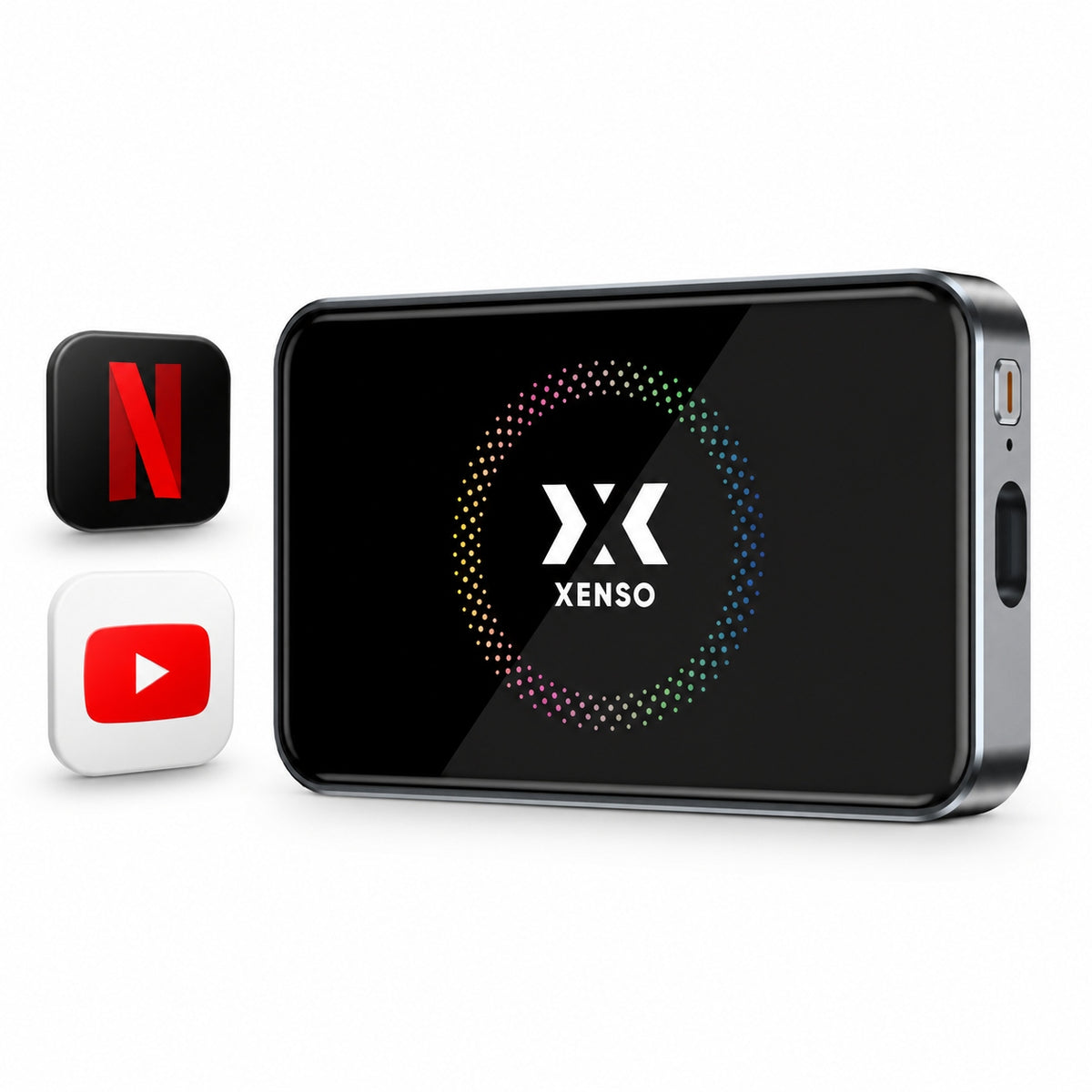 Adapter CarPlay Android Auto 12 YouTube Netflix HDMI Wireless 4/32 GB