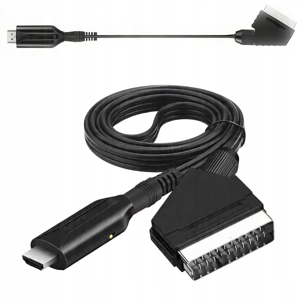 Adapter Euroconnector to Hdmi Converter Scart Adapter AV EURO FULL HD