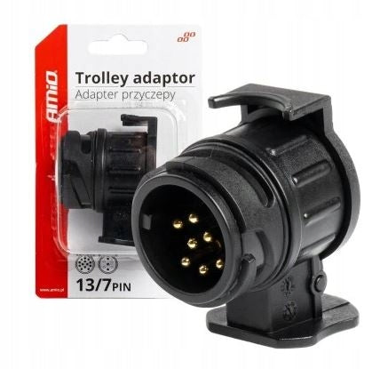 Adapter Socket Adapter Hook Trailer 13/7 Pin Solid Construction