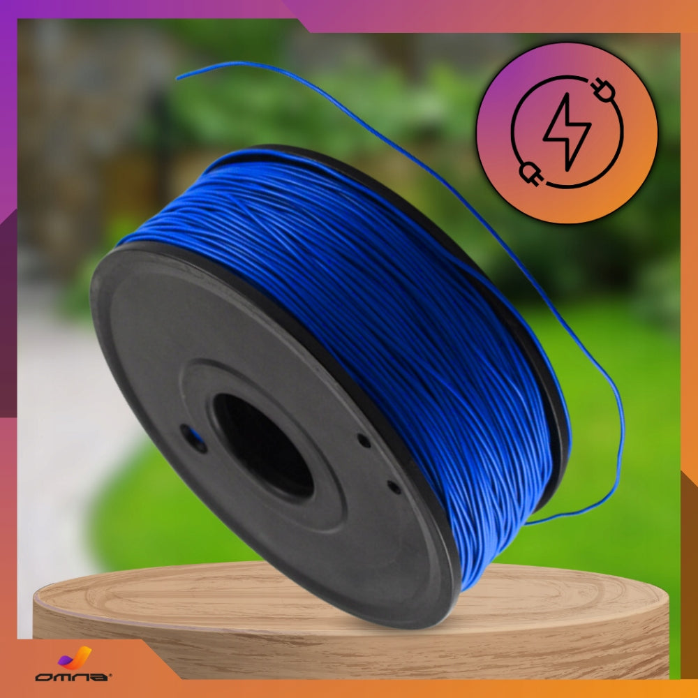 Additional cable for electric shepherd 250m reinforced 1mm | BLUE Manufacturer code F-01 COIL