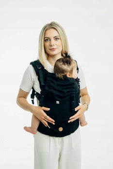 Adjustable Carrier - LennyUpGrade Pro: Small Herringbone Black Ebony