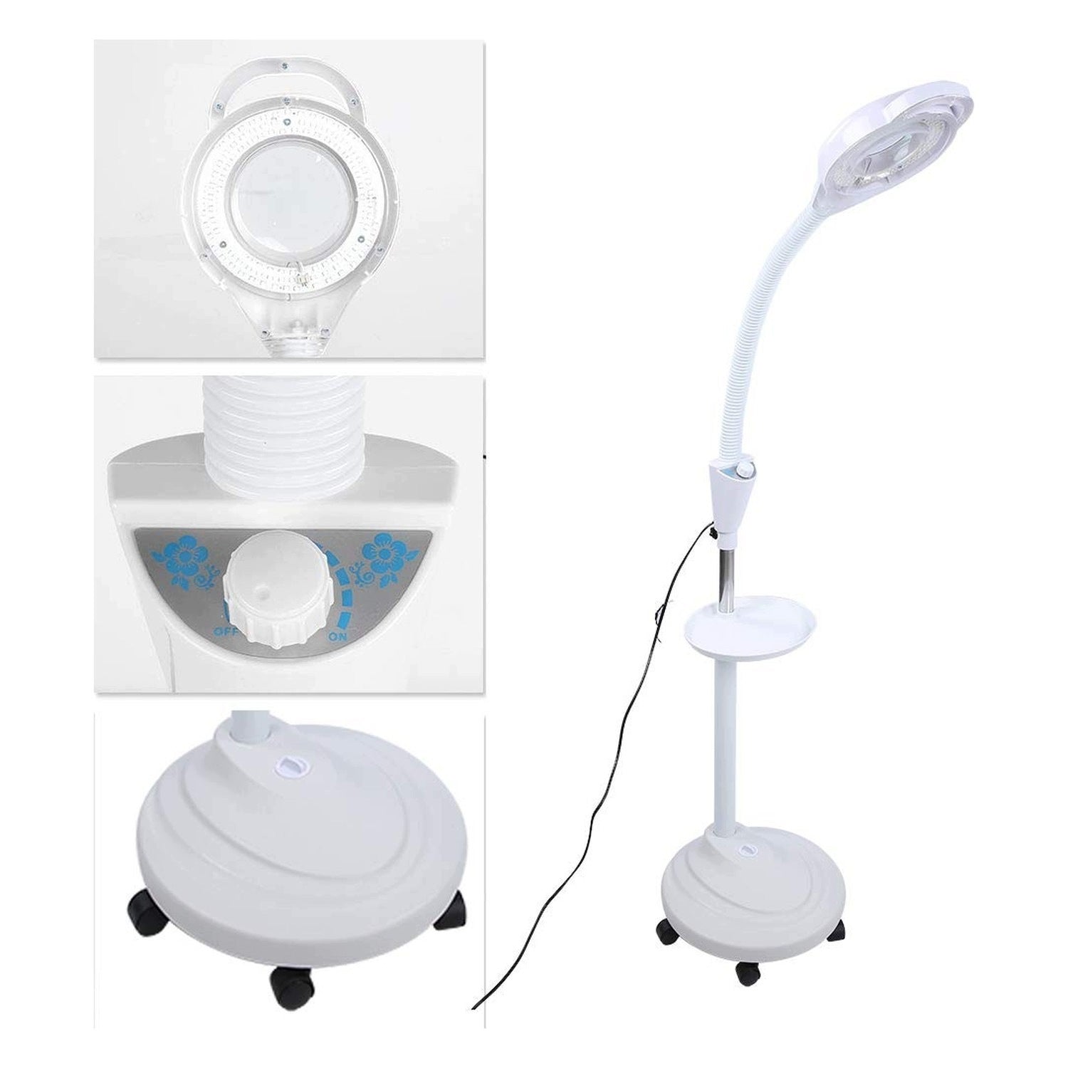 Adjustable LED cosmetic lamp - 120 LEDs - for manicure