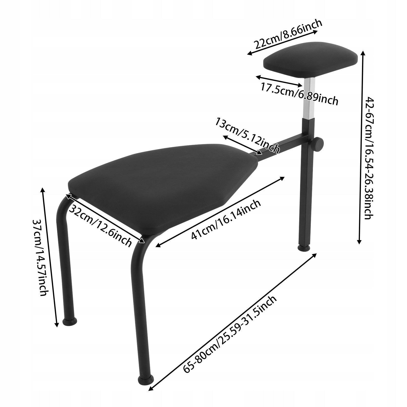 Adjustable Pedicure Stool, Manicure Foot Rest, Modern Pedicure Chair Packaging status original