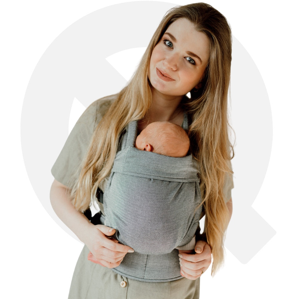 Adjustable carrier QUSY Mini 2.0 - Silver Dust + protective pads from 0-24 mce
