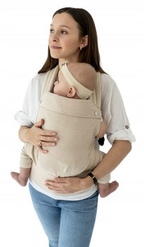Adjustable carrier Qusy 2.0 - Sand Twill Bamboo