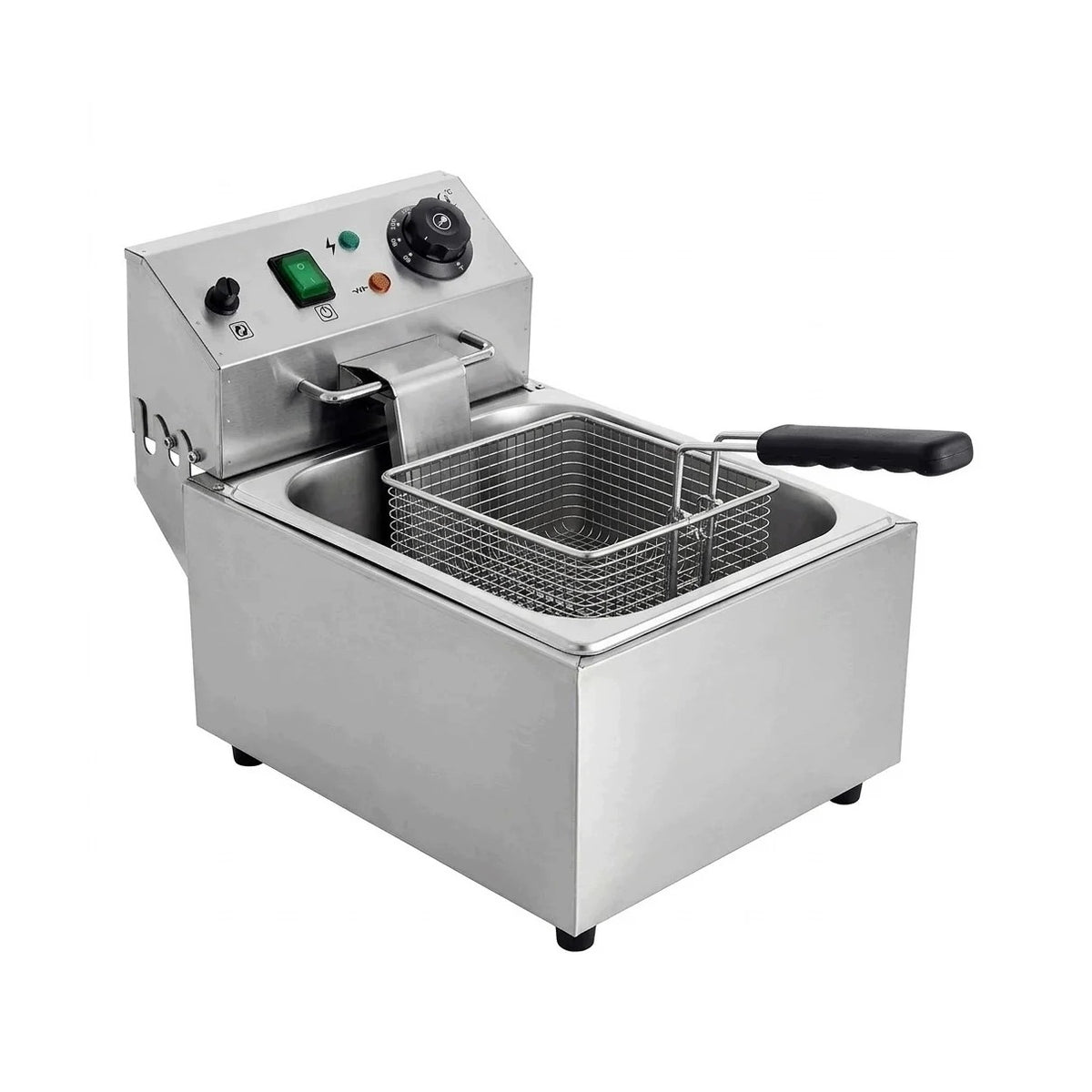 Adjustable electric fryer 8L, 2.8kW, FORNELLO, 230V