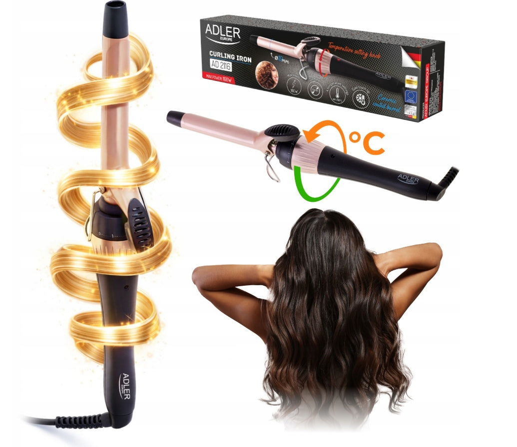 Adler AD 2116 Curler - 19mm - temp.
