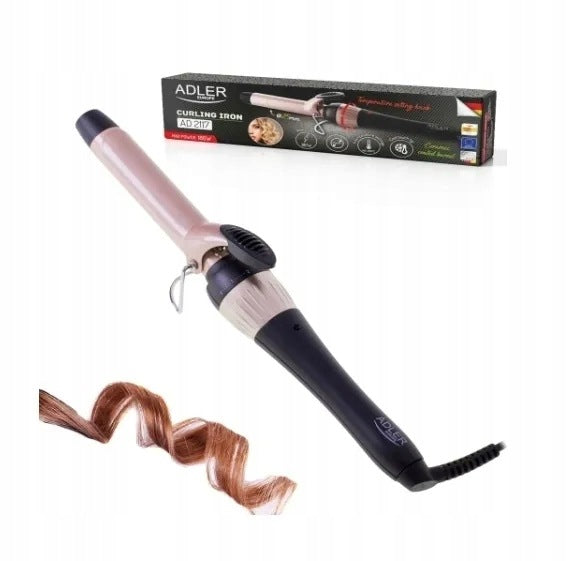 Adler AD 2117 curling iron 25mm ergonomic, ceramic, temperature control