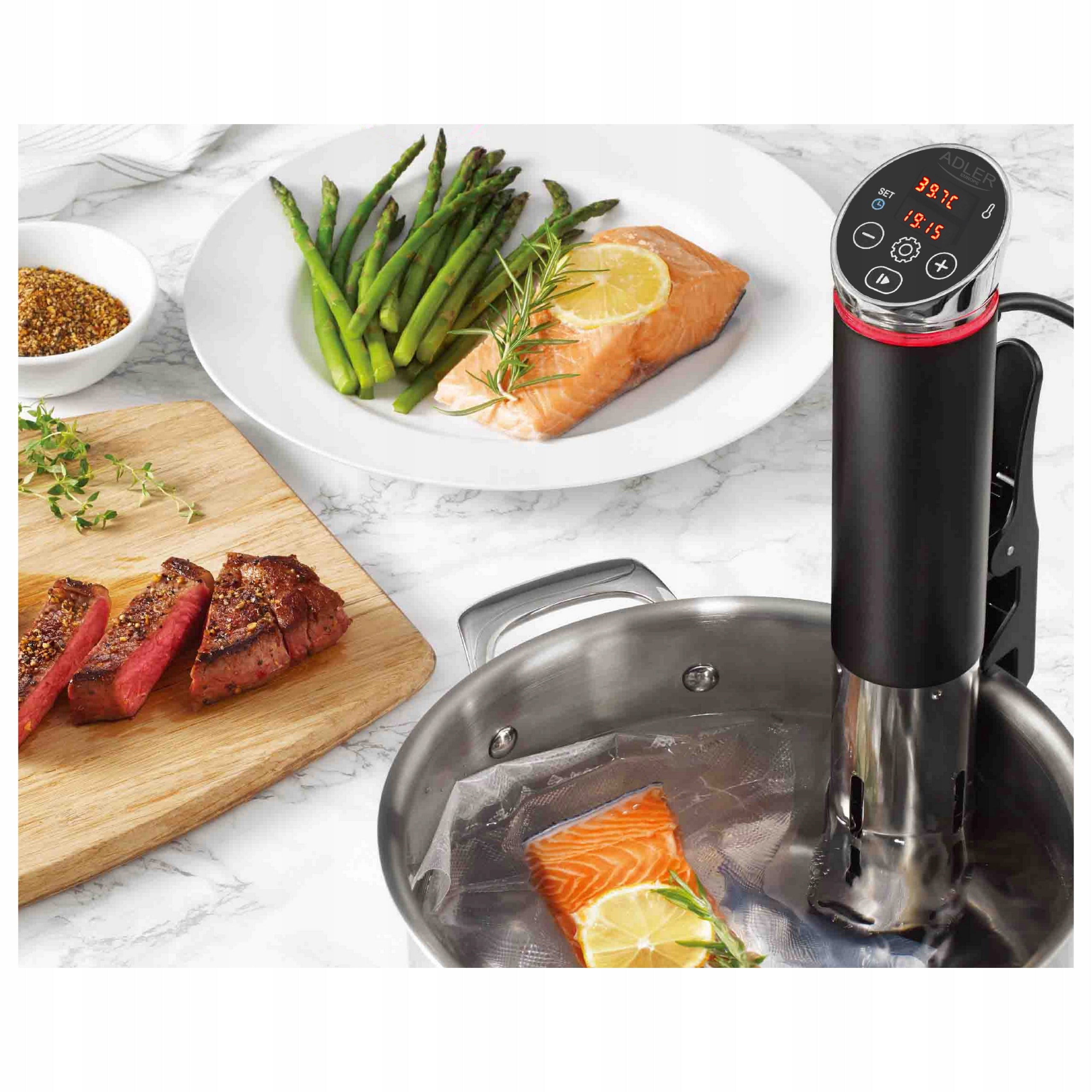 Adler AD 6415 Sous vide Slow Cooker 1000W Manufacturer code 5903887804066