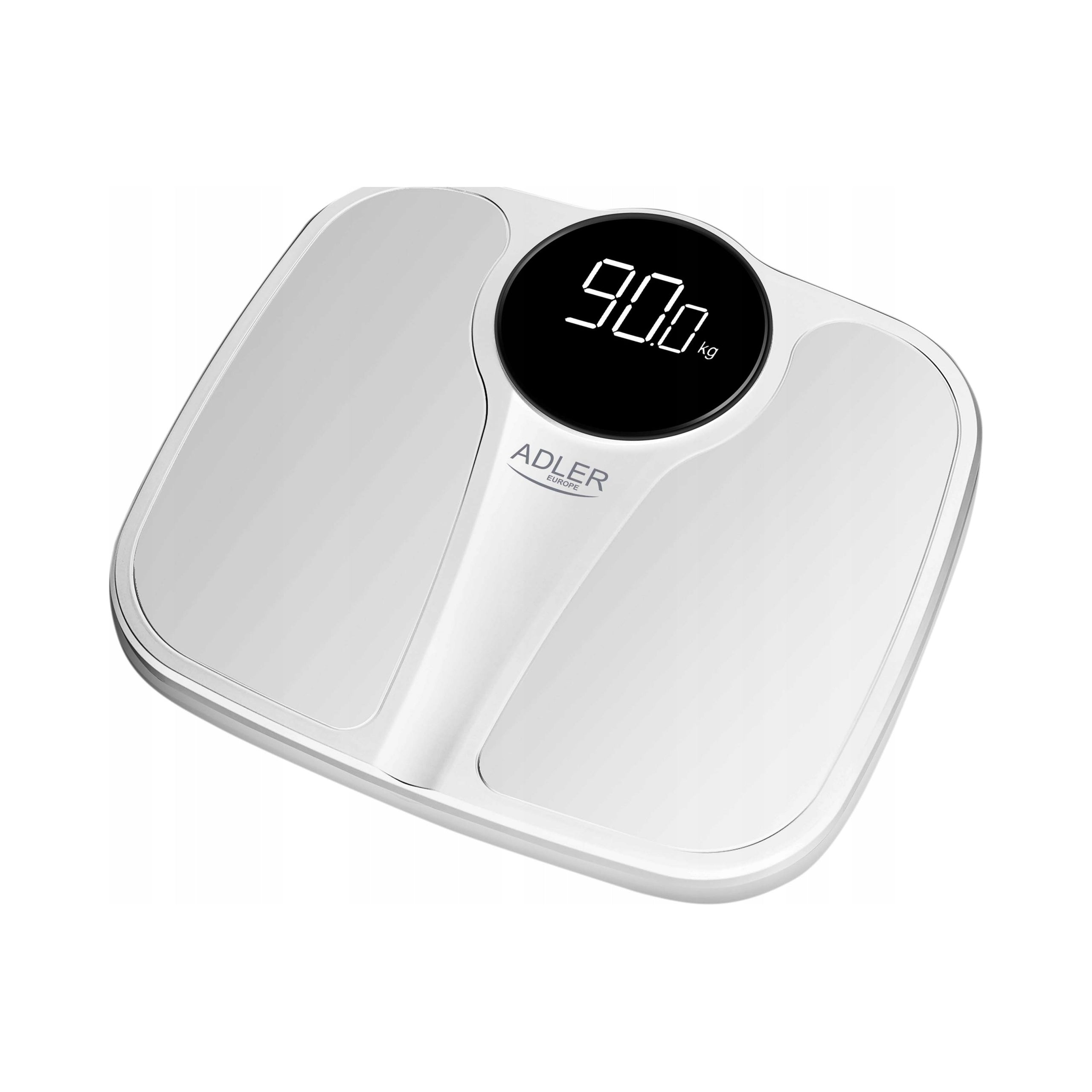 Adler AD8172 white | bathroom scale | 180kg * 100g * LED display