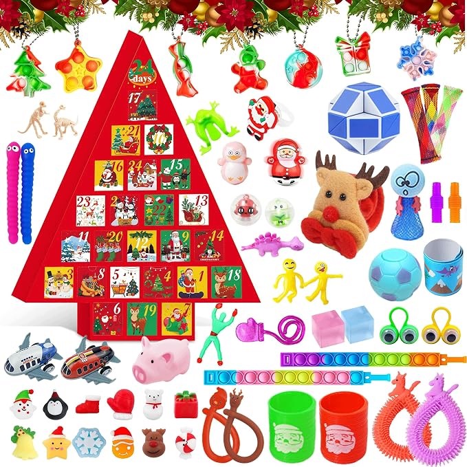 Advent Calendar 24 Mini Sensory Toys
