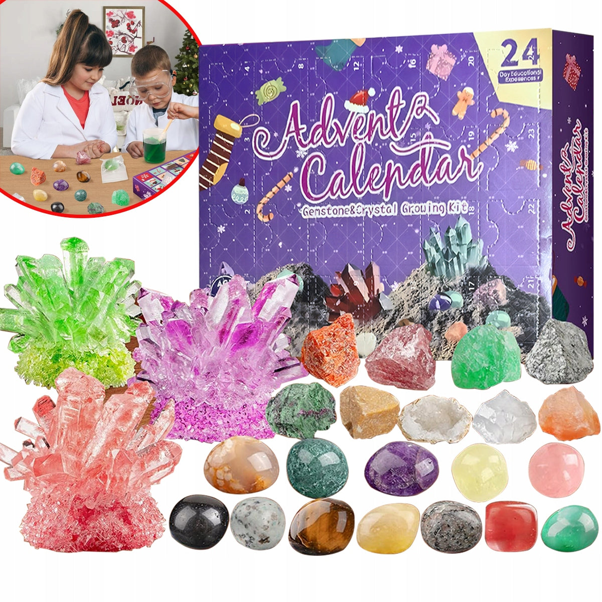 Advent Calendar 24 Pieces Christmas