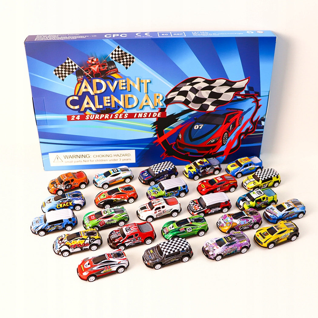 Advent Calendar Cars Boys Resoraki Gifts For Mikolaja Manufacturer code Auta Do Zabawy 24szt
