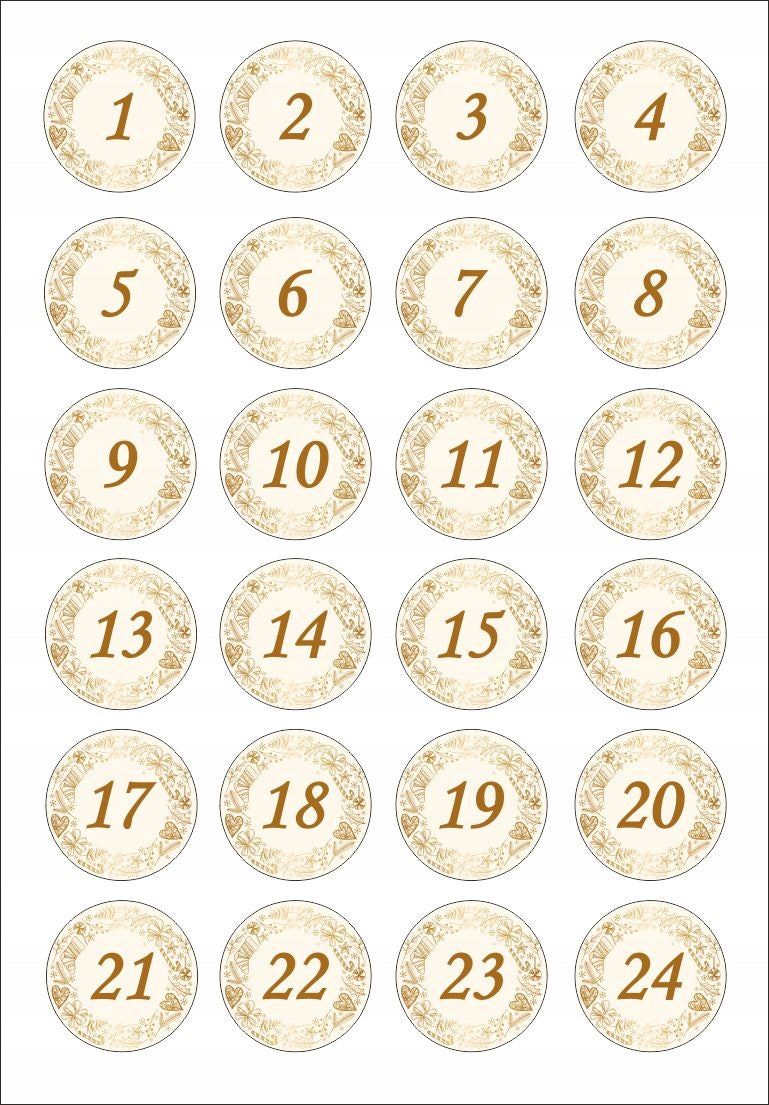 Advent Calendar DIY Christmas Eco-Friendly Do It Yourself Box Set Manufacturer code prezent na święta boże narodzenie dla dziecka