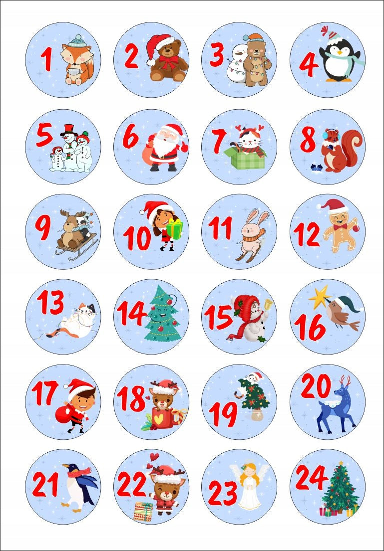 Advent Calendar DIY Christmas Eco-Friendly Do It Yourself XXL Set EAN (GTIN) 5905141003970
