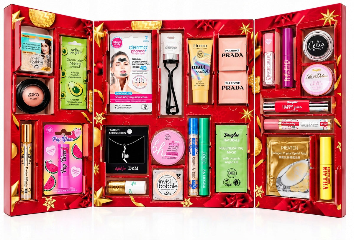 Advent Calendar For Teenagers Cosmetics For Women Gift 24pcs Mix Manufacturer code K1937294