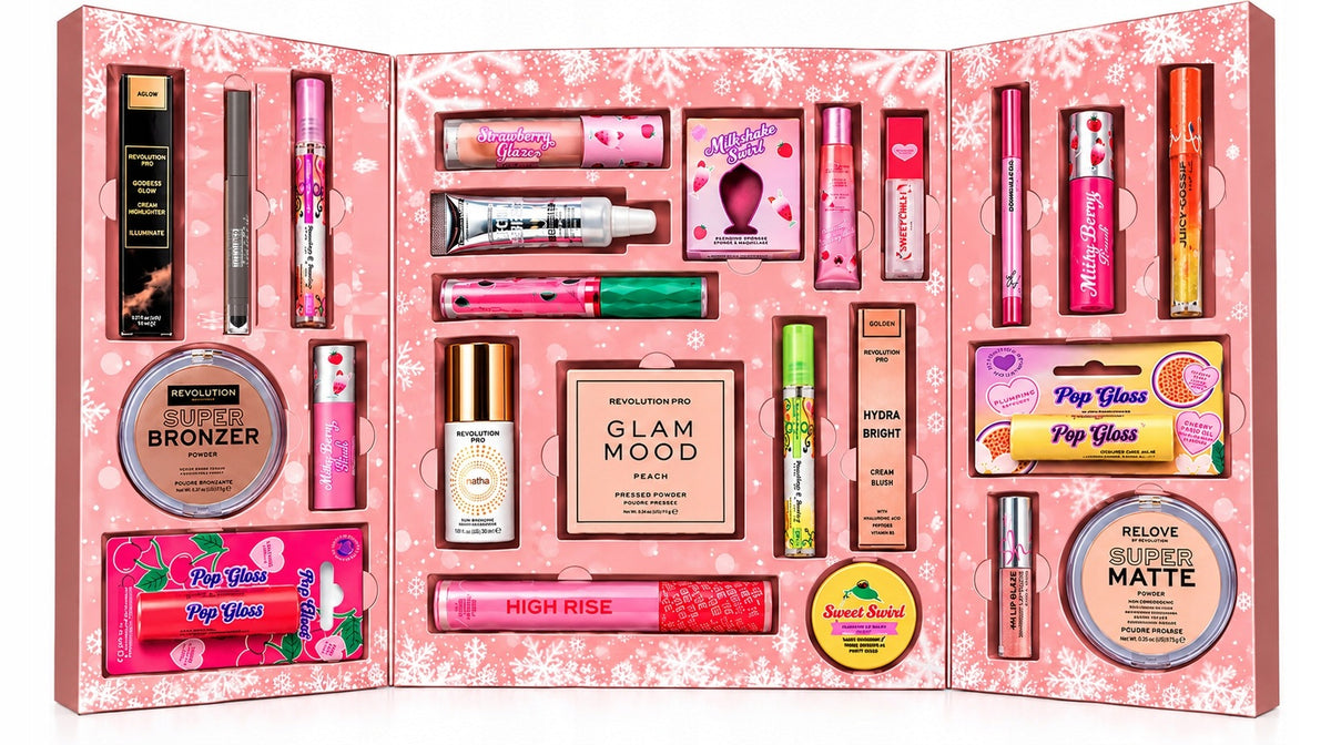 Advent Calendar For Teenagers Cosmetics Set Gift Revolution Manufacturer code K1937317
