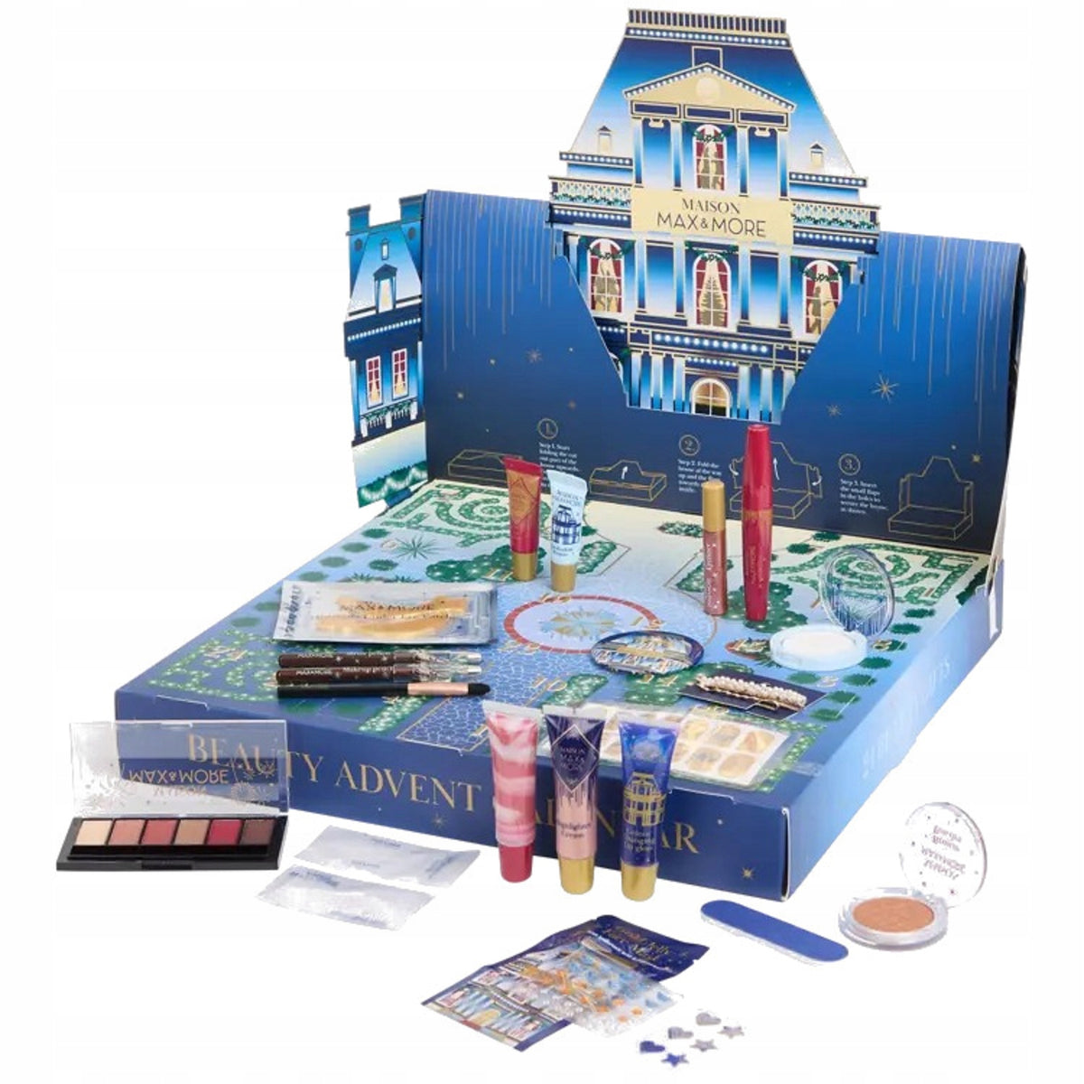 Advent Calendar MAX & MORE 24 LUXURY cosmetics for face and body K24