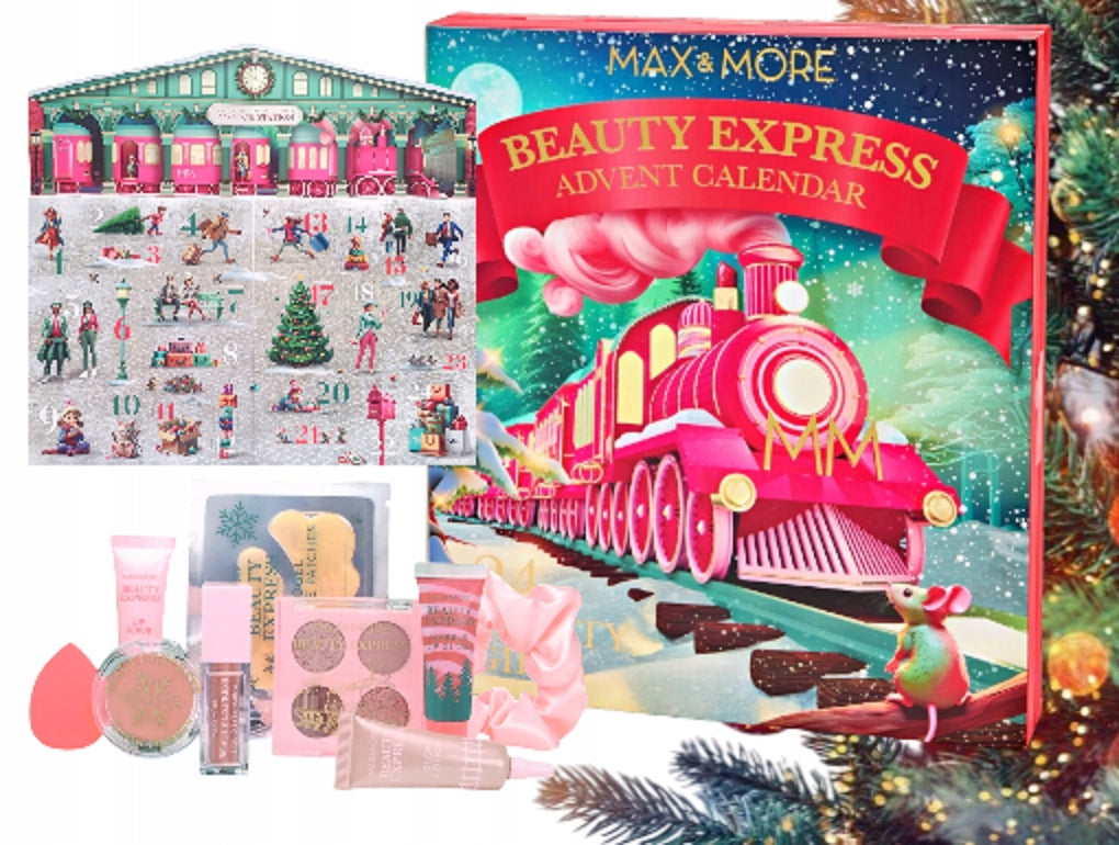 Advent calendar Max&More Beauty with cosmetics and accessories 24 pcs.