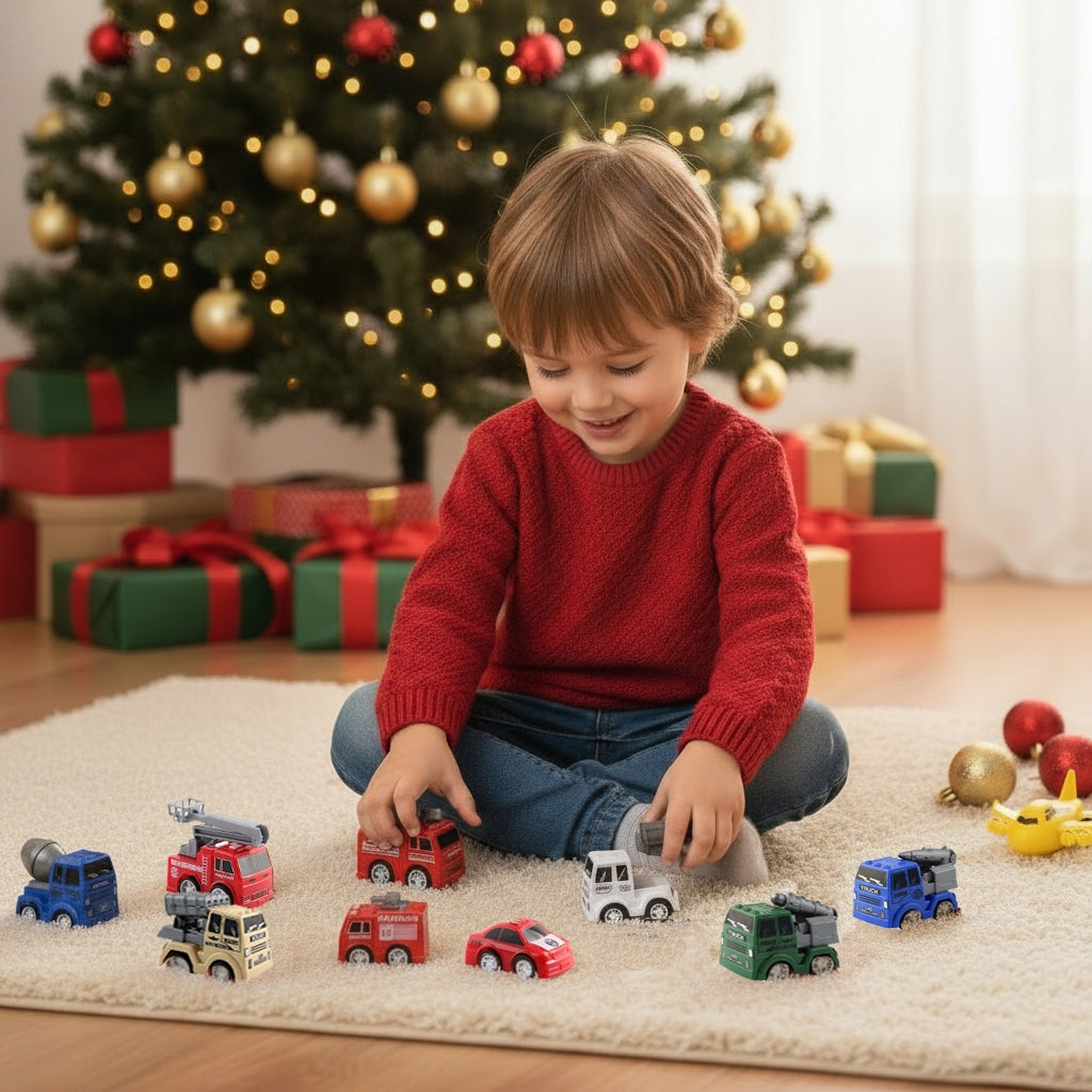 Advent calendar for boy car vehicles cars gift 24 pcs. Manufacturer code 5670