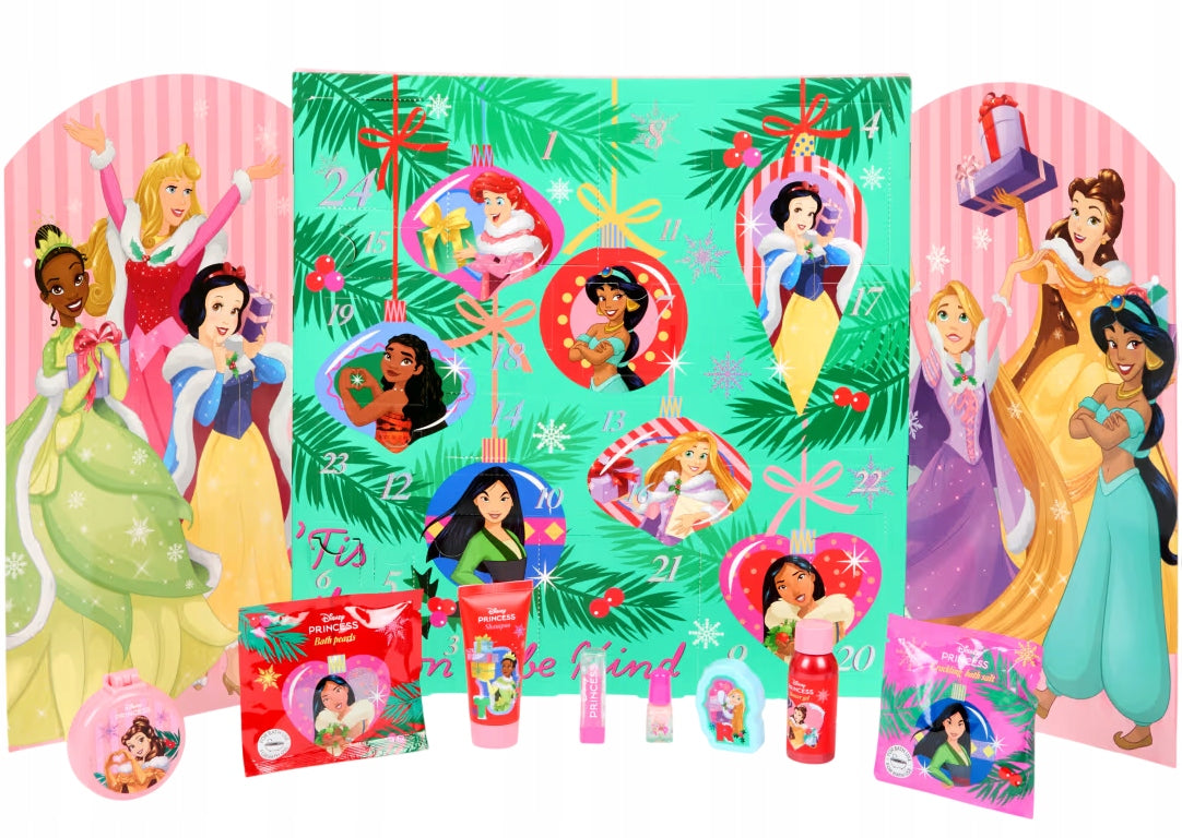 Advent calendar with cosmetics Cardsplitter Disney Princess Manufacturer code 3012436