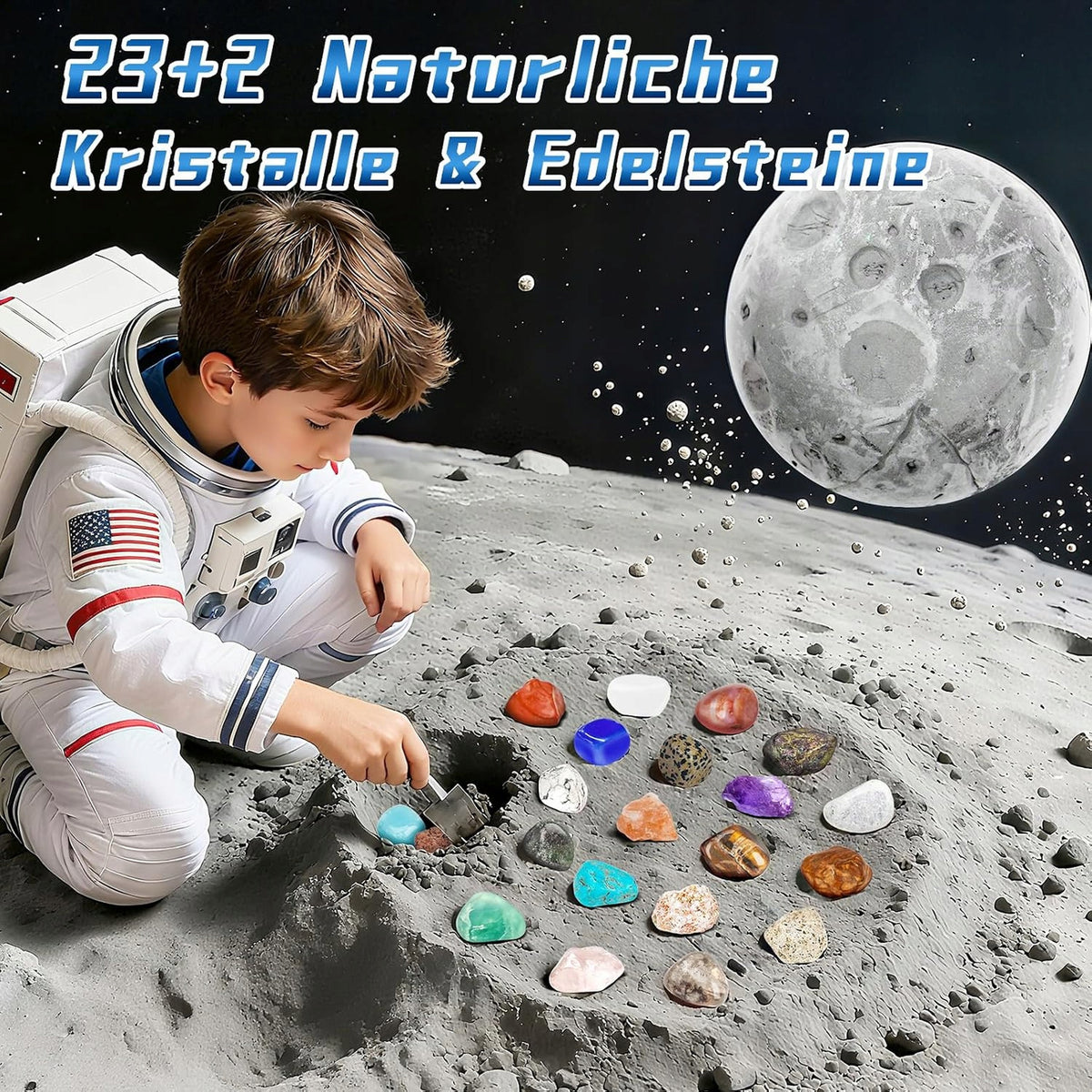 Advent calendar with crystals for children 2025 excavation set Manufacturer code kalendarz adwentowy kryształy dla dzieci, zes