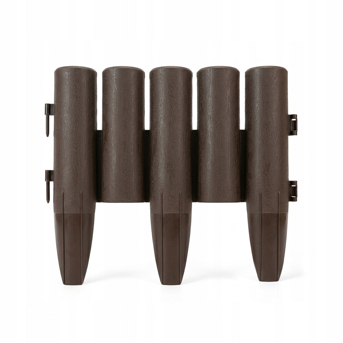 Aga Garden edging Plastic Palisade Fence Curb 27x24x5 cm 10 pcs Manufacturer code MR4438