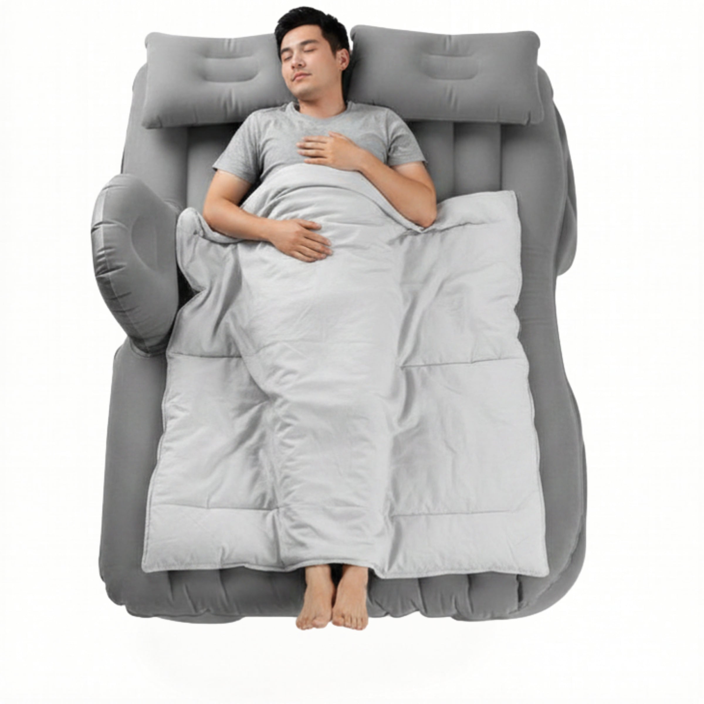 Aga Inflatable car mattress bed for car 135x65cm + pump