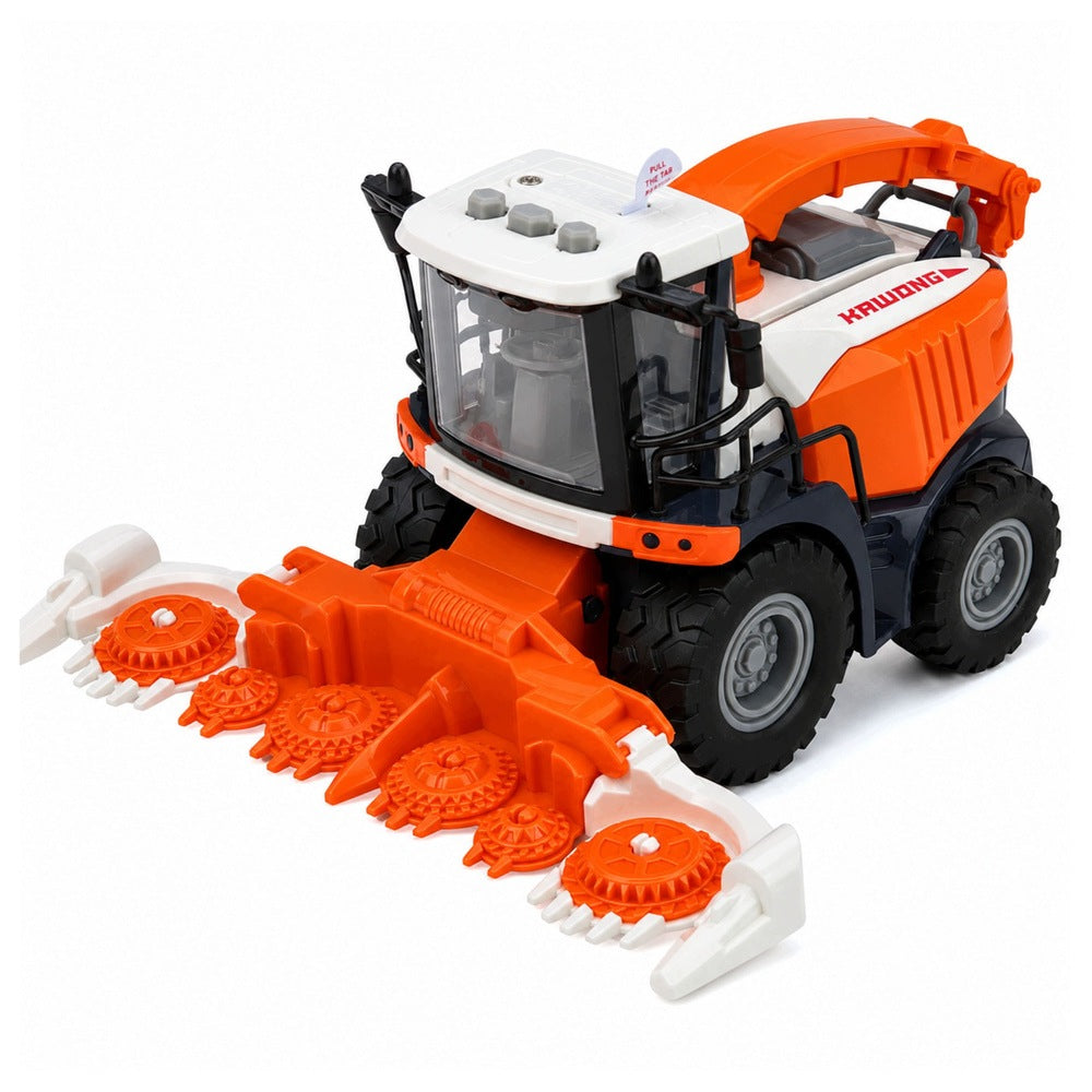 Agricultural Harvester Hederem and Plough Figurines Farmer Horse Light 4 el. Kid's age 3+ years