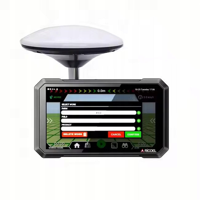Agricultural Navigation Tractor Navigator 7" RICOELNAV ULTRA APP IP66