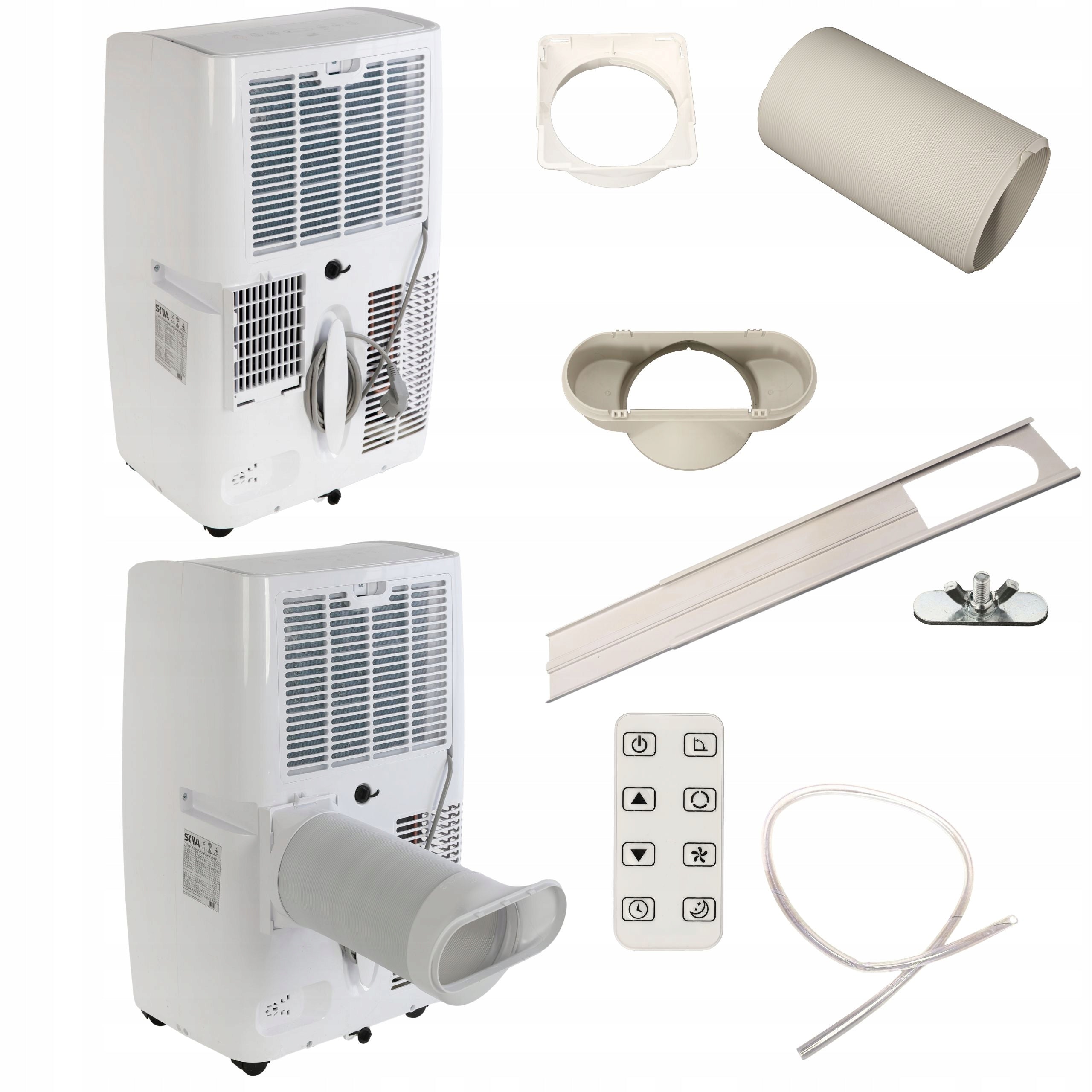Air Conditioner 14000BTU Portable 4kW Dehumidifier 400m3/h + Gasket Control with the remote control