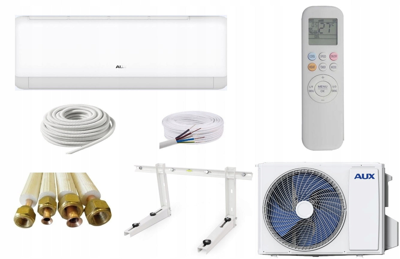 Air Conditioner AUX Q-SMART Plus II 5,3kW WIFI Air Conditioning Kit Assembly