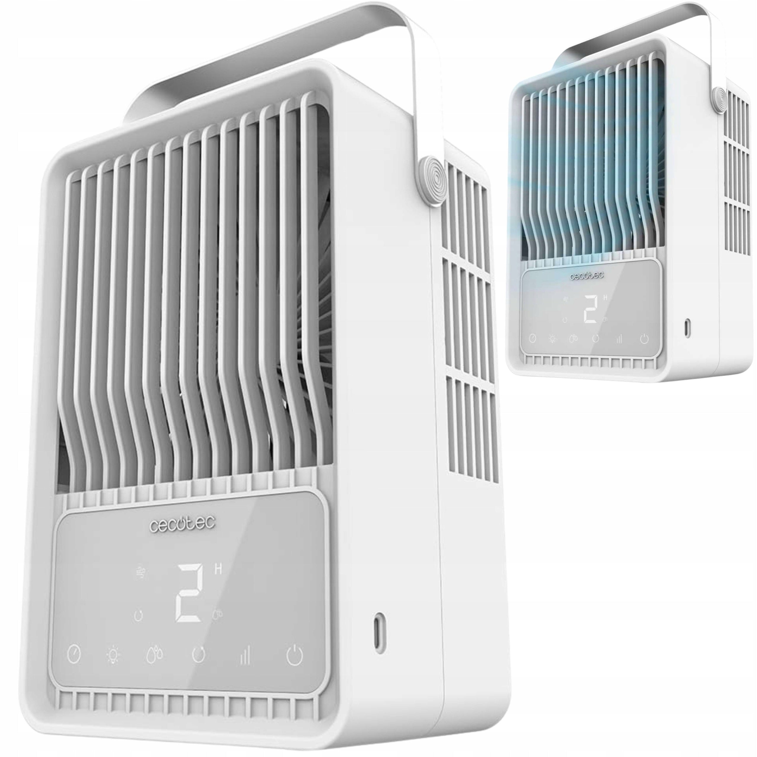 Air Conditioner CECOTEC 08358 6W 3 Speed Timer 8h Touch LED 7 Colors