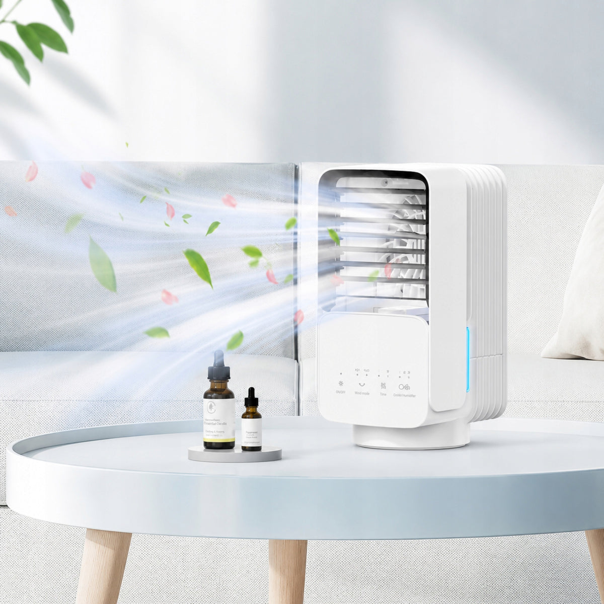 Air Conditioner Portable CONOPU OZK21T04 8W Humidifier 3 Speeds Oscillation Manufacturer code OZK21T04