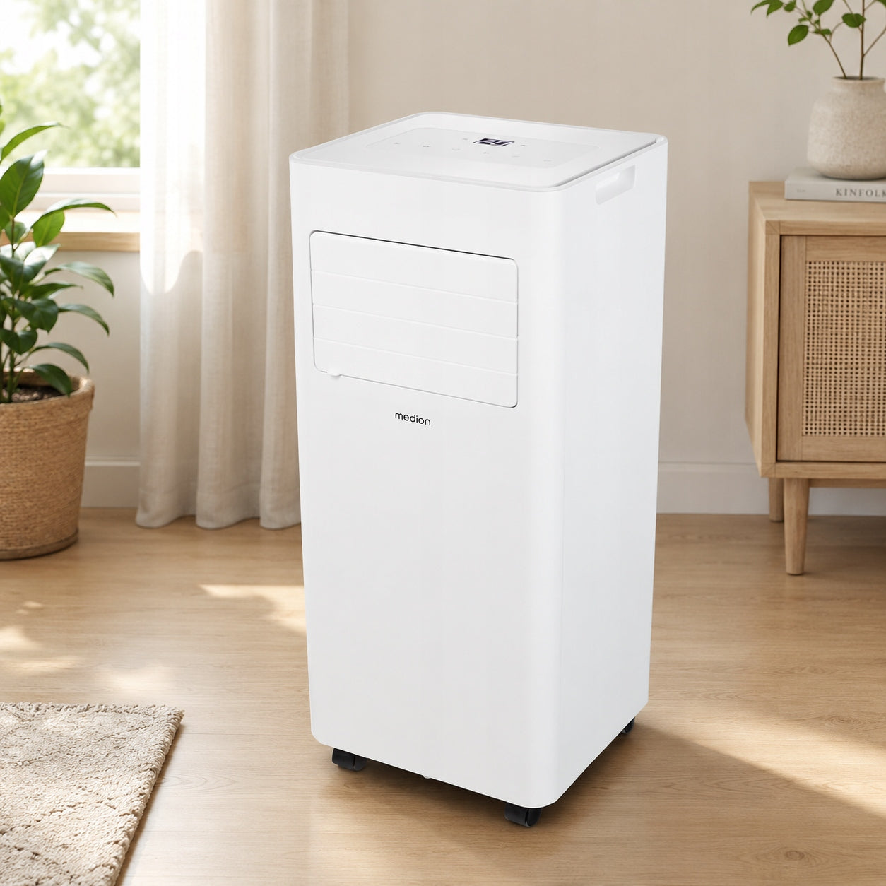 Air Conditioner Portable Mobile Powerful 25m2 MD37730 7000BTU White Manufacturer code MD37730
