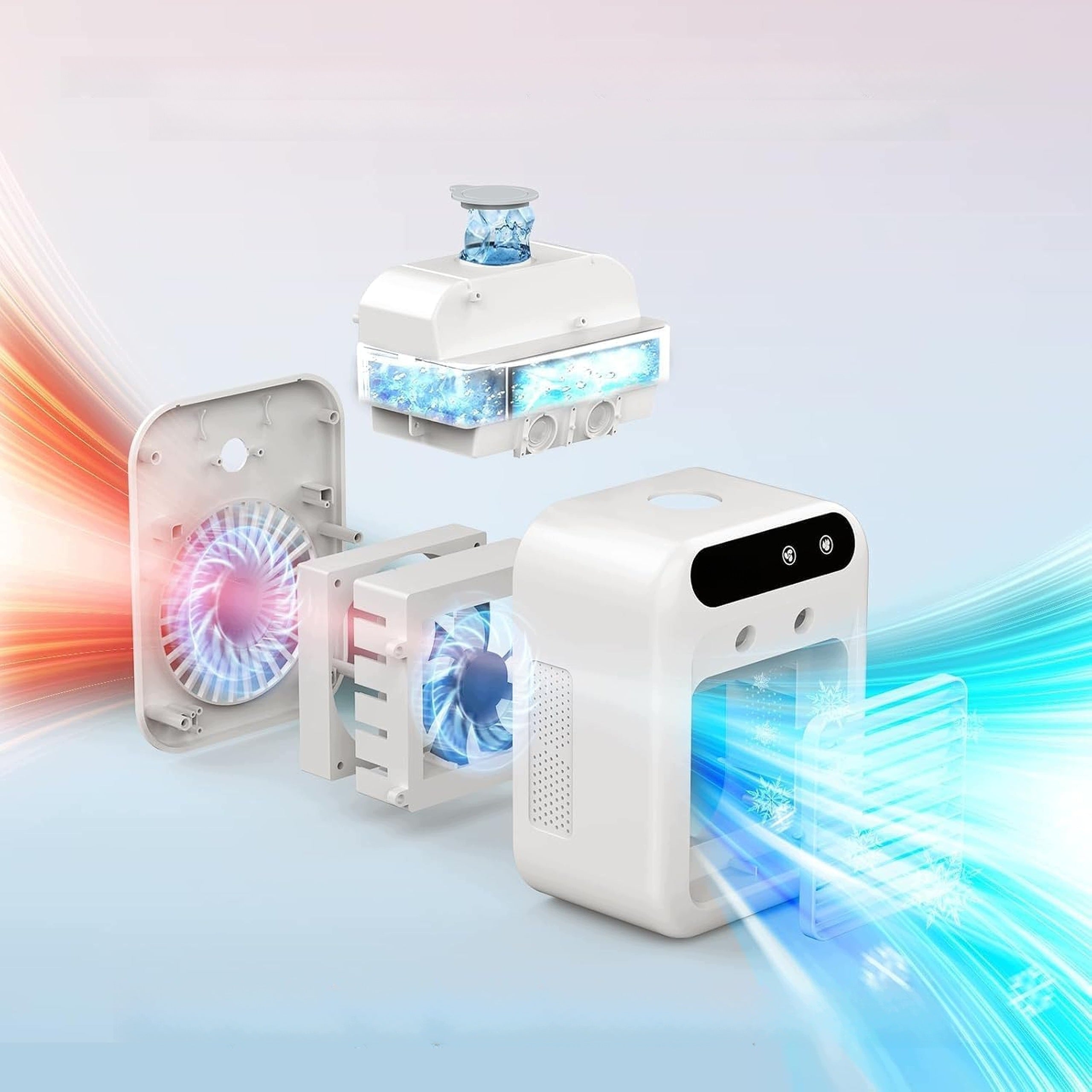Air Conditioner Portable Quiet Mini Air Cooler 500ml 4in1 Brand no brand