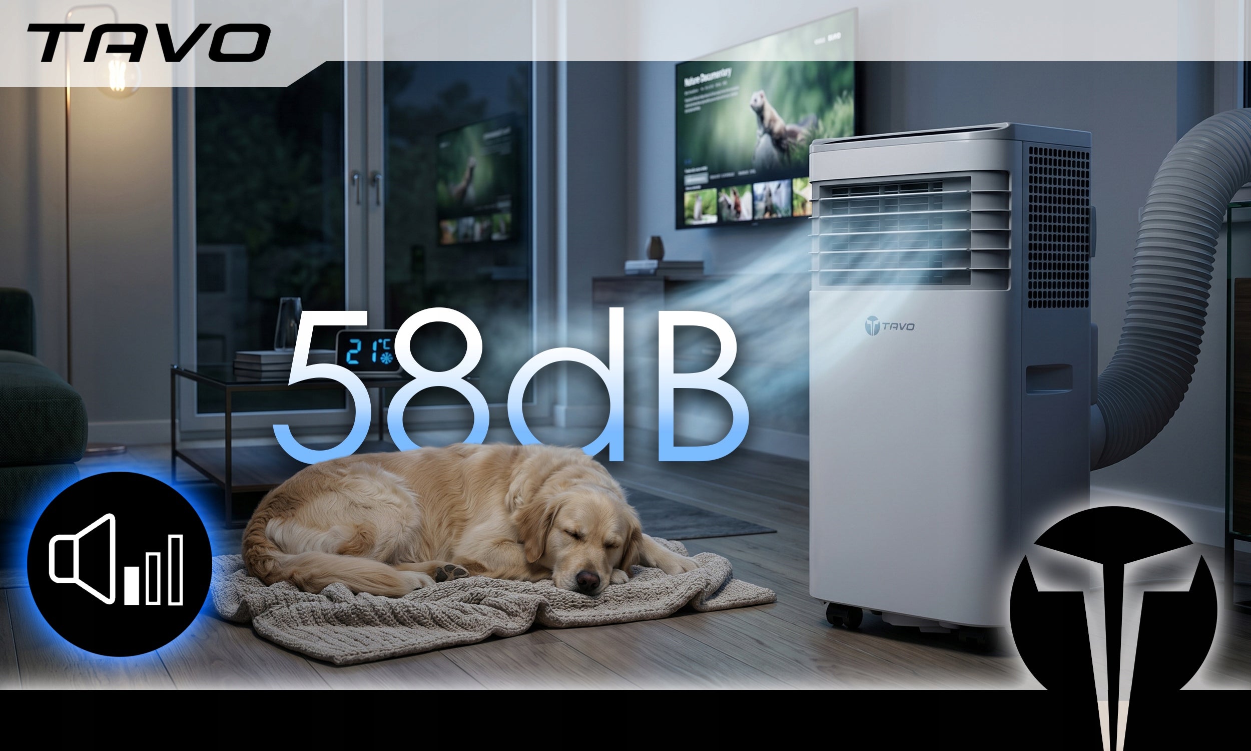 Air Conditioner Portable WiFi 2,6kW 60m2 Silent Dehumidifier 30L Tuya Gasket Control manual with the remote control