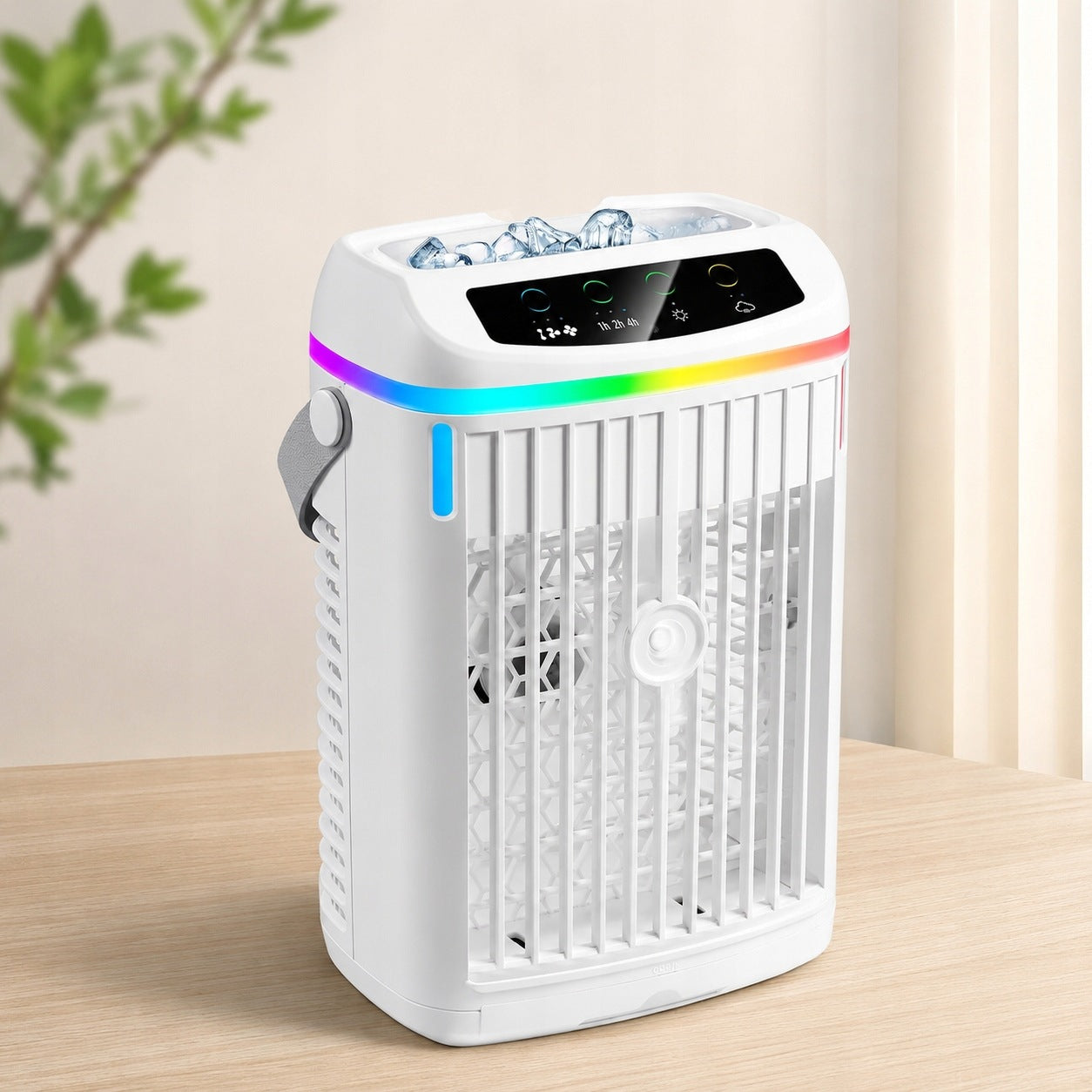 Air Conditioner VONLIMEN Small Portable Desk Fan White 1,2L Capacity Brand no brand
